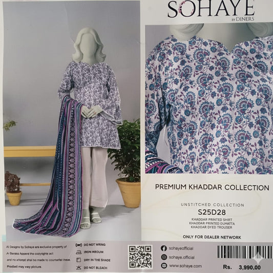 3 Piece, Premium Khaddar